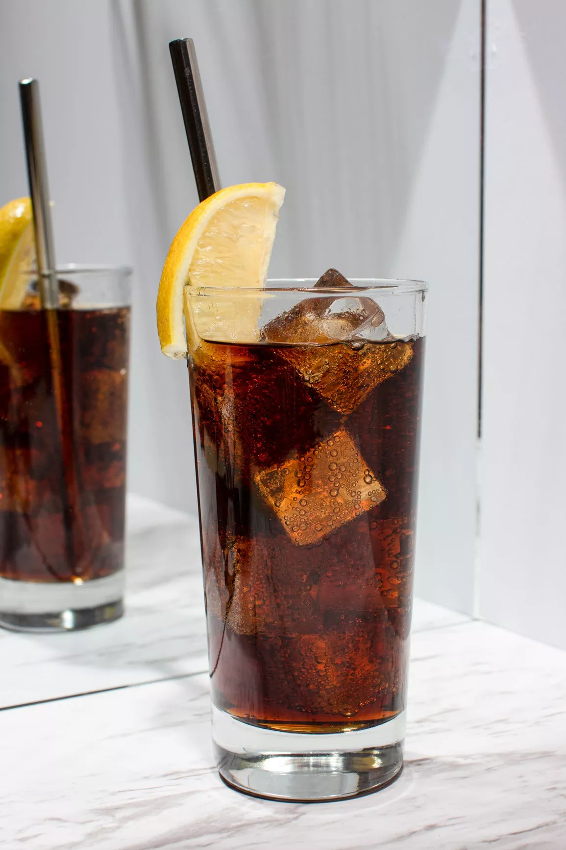 Catan & Coke cocktail