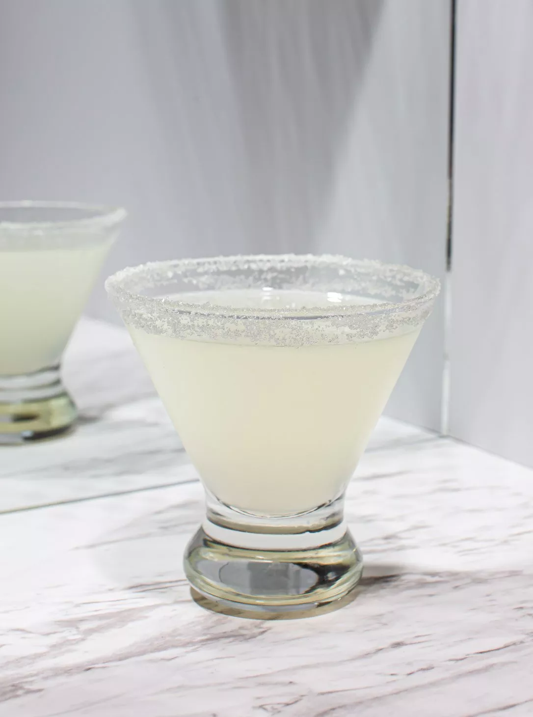 Pisco Lemon Drop cocktail